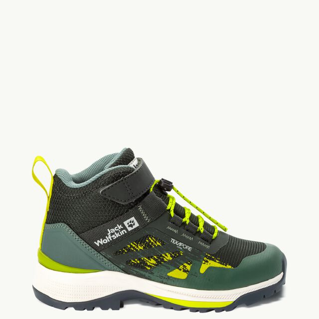 VILLI HIKER TEXAPORE slate - – green 37 MID shoes K WOLFSKIN - waterproof outdoor Kids\' JACK